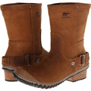 women's sorel slimshortie waterproof leather boots